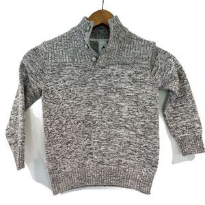 Palomino Kids Grey Pullover Sweater Mock Neck Size 122/7